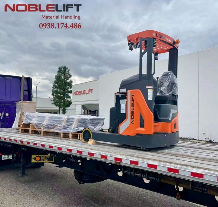 Dịch vụ giao hàng Noblelift - xe nâng điện reachtruck